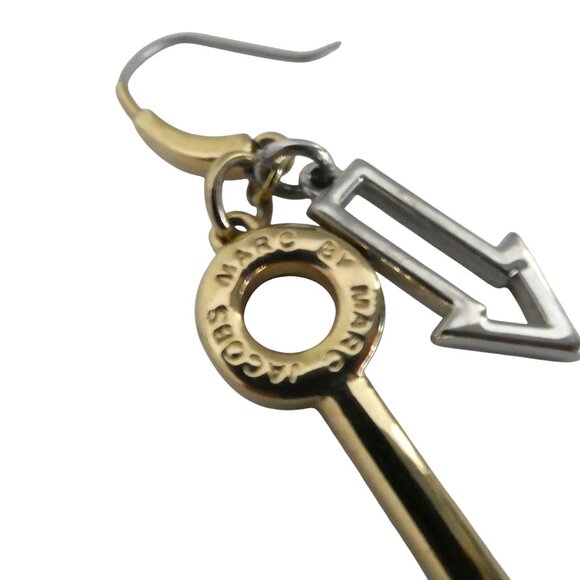MARC by MARC JACOBS Lost & Found dangle earrings key motif - Picture 3 of 4